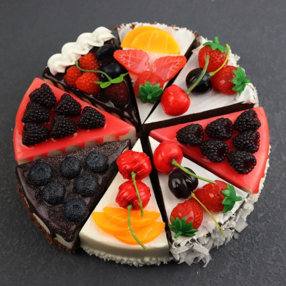 Shop Home Fragrance - Creative Triangular Cake Simulation Cake Can
