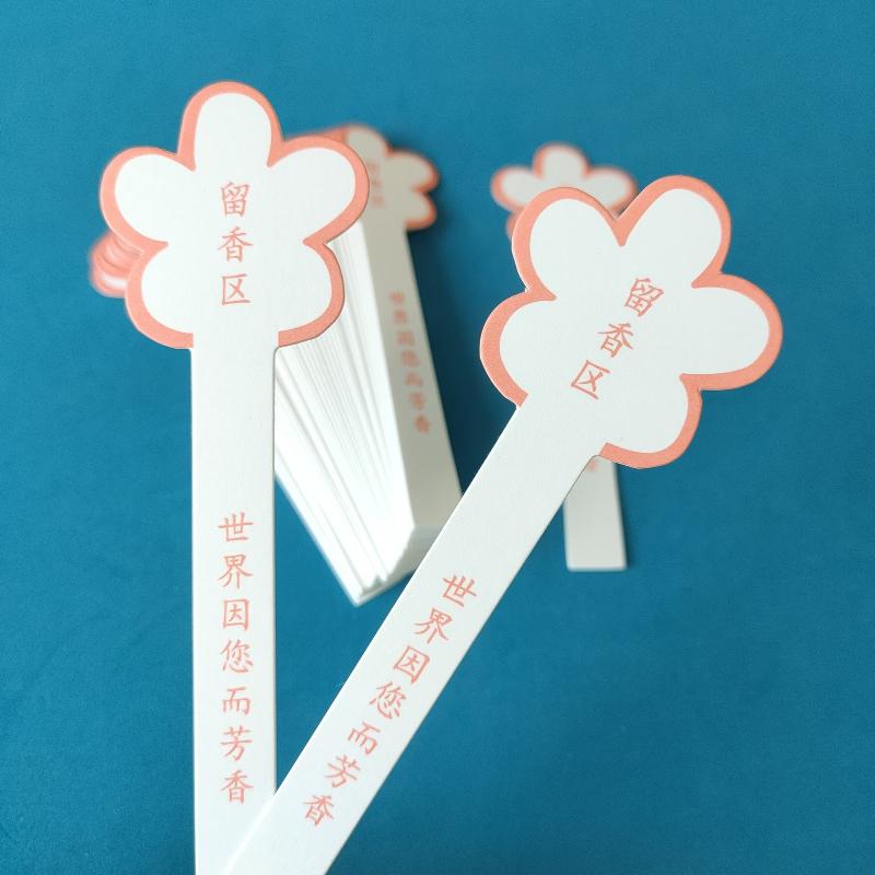Home Fragrance Us - 10 Sheets Flower Shaped Perfume Test