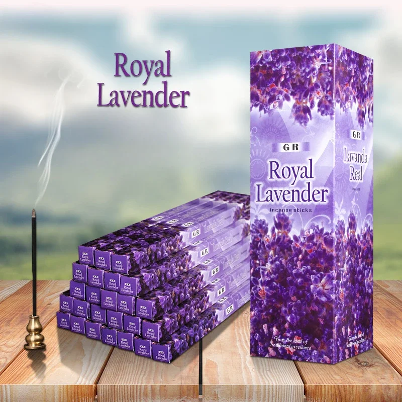 Home Fragrance Lavender - GR 8-40 Sticks India Lavender Incense