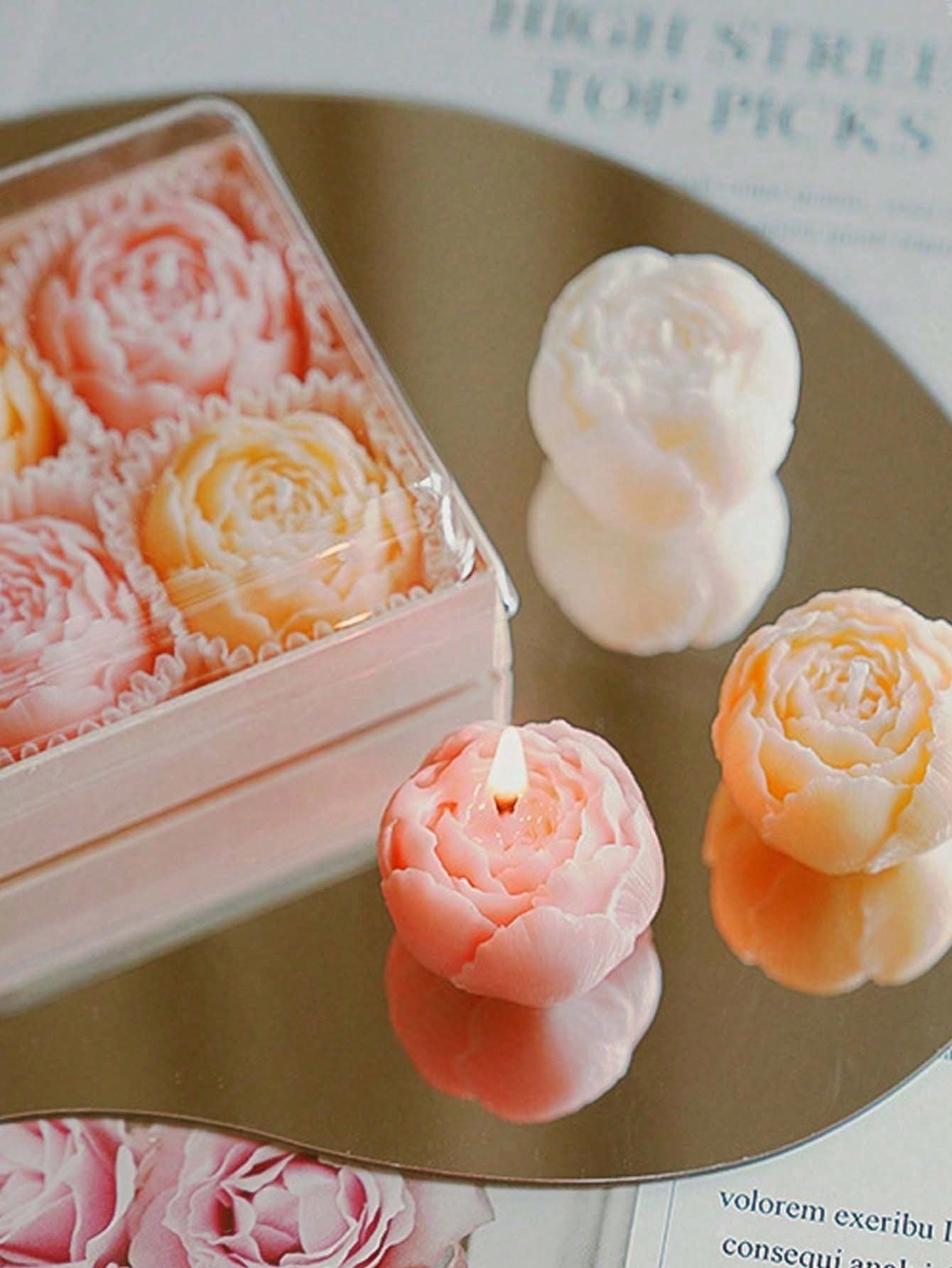 4pcs/Set Hand Made Rose Fragra - огляд і ціна Home Fragrance Set Gift