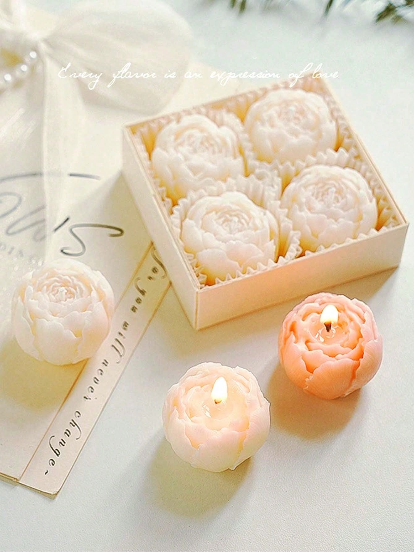 4pcs/Set Hand Made Rose Fragra - огляд і ціна Home Fragrance Set Gift