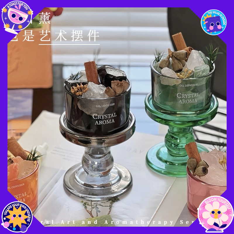 Natural Crystal, Raw Stone, Di - огляд і ціна Home Fragrance Lavender